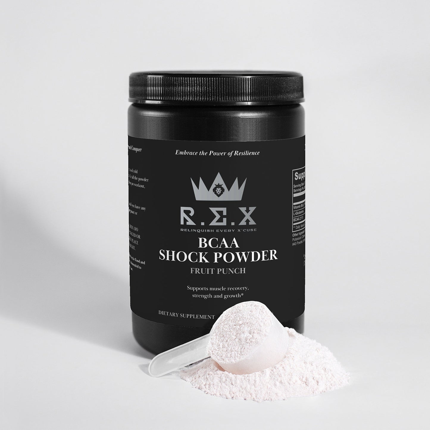 R.E.X - BCAA Shock Powder (Fruit Punch)