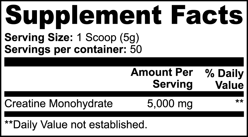 R.E.X - Creatine Monohydrate