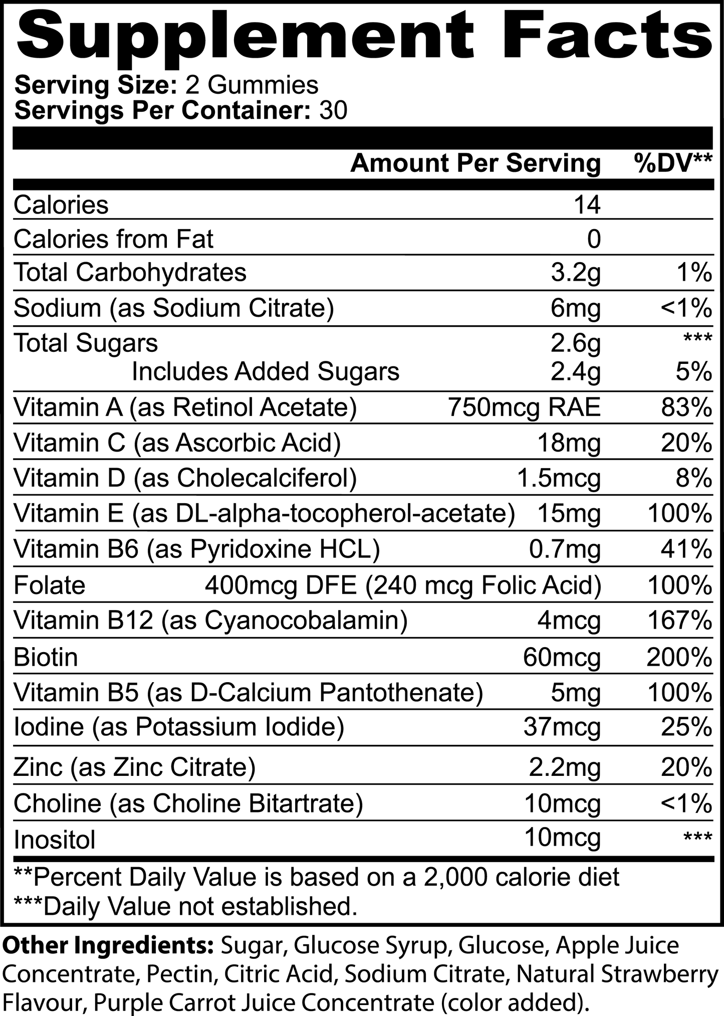 R.E.X - Multivitamin Bear Gummies